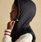 Joules MOORSDALE Womens Longline Showerproof Padded Gilet Black