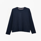 Joules JERSEY Pyjama Top Womens Sweatshirts Navy