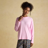 Joules JERSEY Pyjama Top Womens Sweatshirts Pink