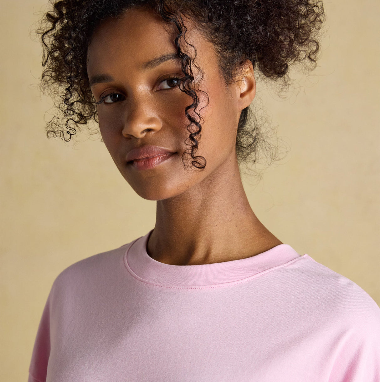 Joules JERSEY Pyjama Top Womens Sweatshirts Pink