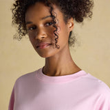 Joules JERSEY Pyjama Top Womens Sweatshirts Pink