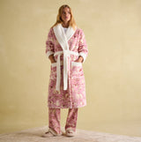 Joules MATILDA Womens Night Gown Pink Dogs