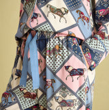 Joules ALMA Womens Pyjama Set Horse Multi