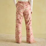 Joules STELLA Womens Pyjama Bottoms Pink Dogs