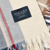 Joules LANGTREE Womens Scarf Cream Check