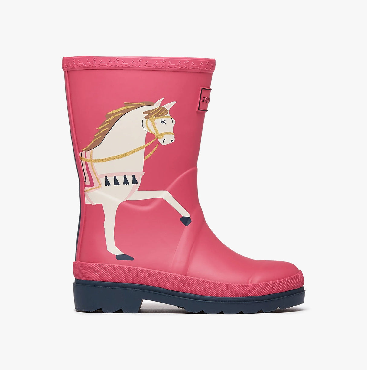 Joules SPLASHWELL Girls Wellies Horse