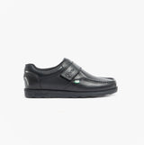 Kickers 114226 FRAGMA STRAP Boys School Shoes Black