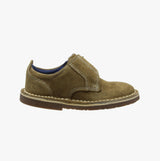 Kickers ADLAR MONK DSTRAP Kids Suede Monkstrap Shoes Light Tan