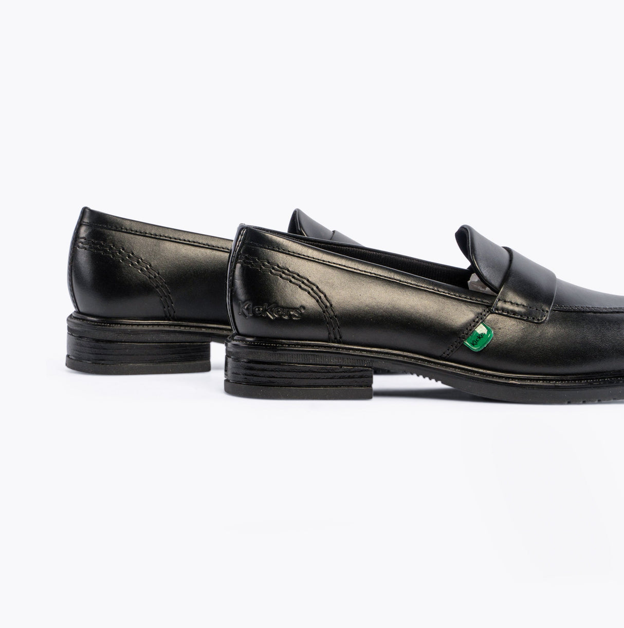 Kickers 114819 LACH Girls School Shoes Black