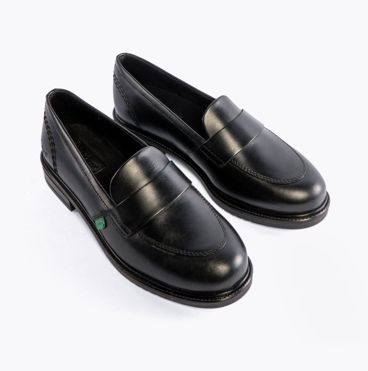 Kickers 114819 LACH Girls School Shoes Black