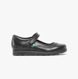 Kickers 114850 FRAGMA POP School Shoes Black