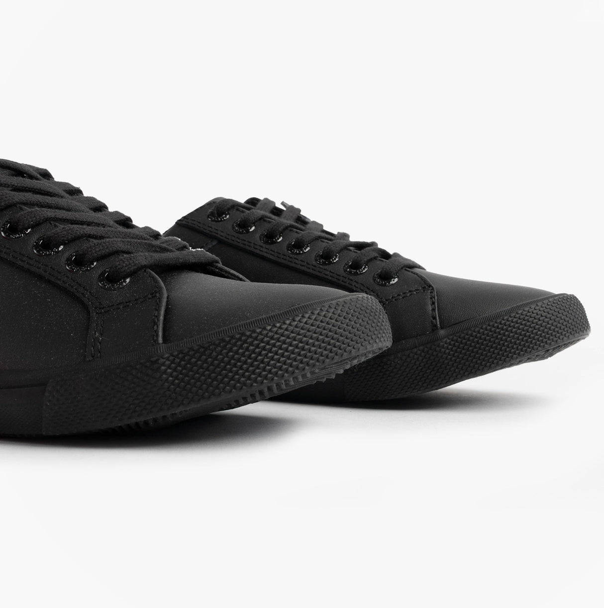 Kickers 116408 KODY LO Unisex School Shoes Black