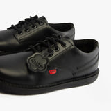 Kickers 117217 KOPI DERBY Boys School Shoes Black