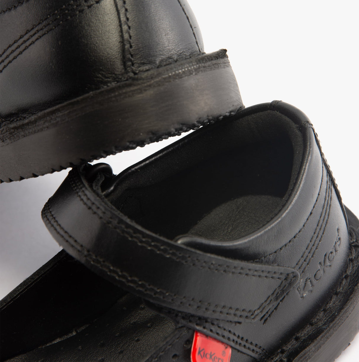 Kickers KOPI MJ BROGUE Infant Girls Shoes Black