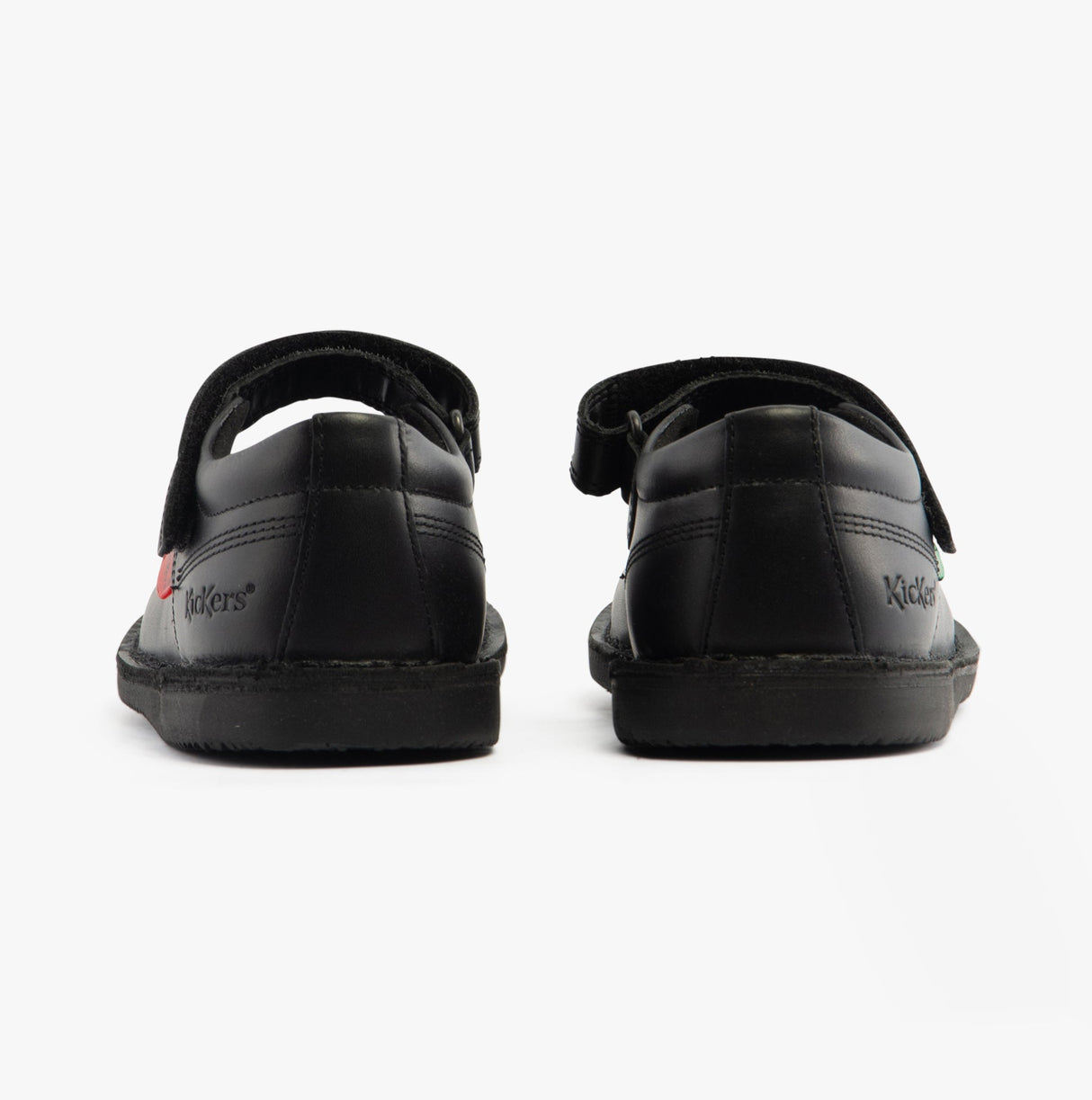 Kickers 117238 KOPI MJ BROGUE Junior Girls School Shoes Black