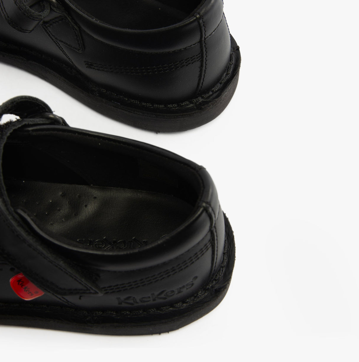 Kickers 117238 KOPI MJ BROGUE Junior Girls School Shoes Black