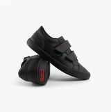 Kickers 117412 KODY TWIN Unisex School Shoes Black