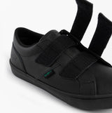 Kickers 117412 KODY TWIN Unisex School Shoes Black