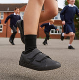 Kickers 117412 KODY TWIN Unisex School Shoes Black