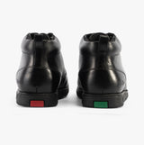 Kickers 117606 FRAGMA CHUK Boys School Boots Black