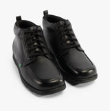 Kickers 117606 FRAGMA CHUK Boys School Boots Black