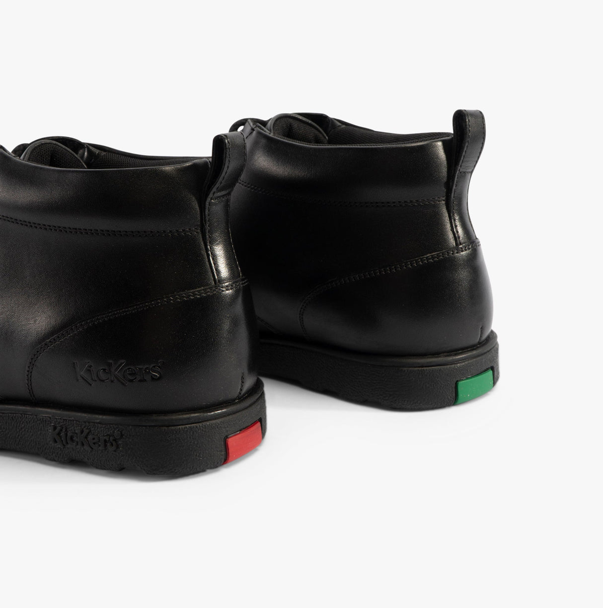 Kickers 117606 FRAGMA CHUK Boys School Boots Black