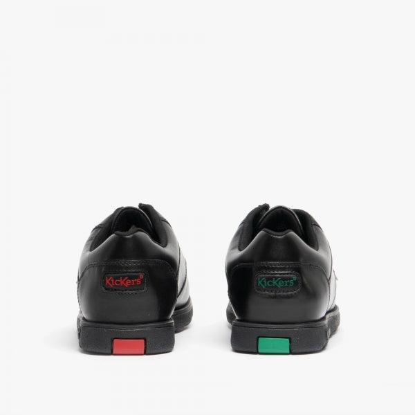 FRAGMA LACE TEEN Boys School Shoes Black