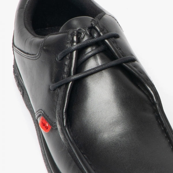 FRAGMA LACE TEEN Boys School Shoes Black