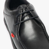 FRAGMA LACE TEEN Boys School Shoes Black