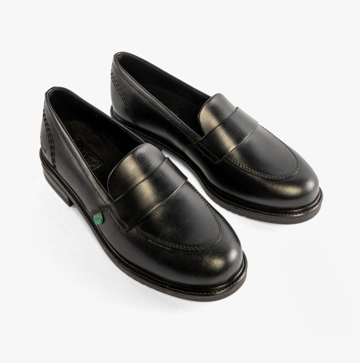 Kickers 114819 LACH Girls School Shoes Black