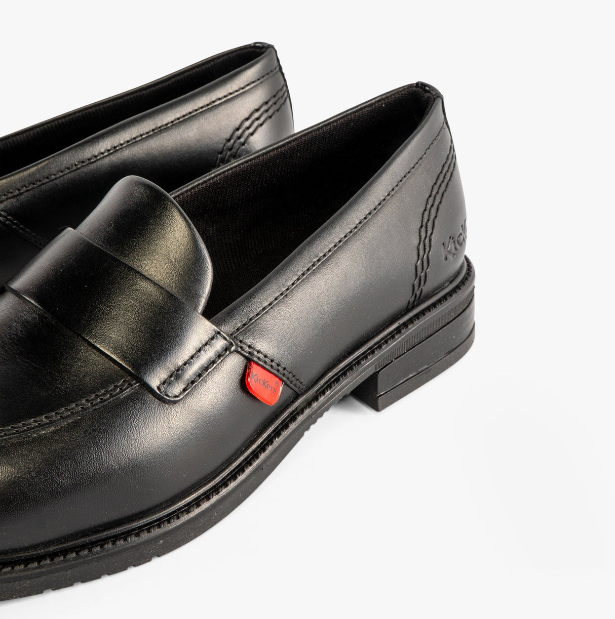 Kickers 114819 LACH Girls School Shoes Black