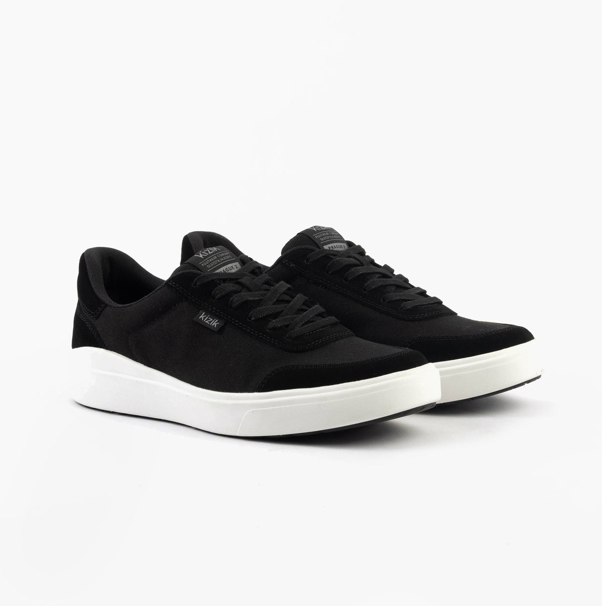 Kizik PRAGUE 2.0 Mens Trainers Black