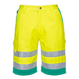 PORTWEST L043 HI-VIS LIGHTWEIGHT POLYCOTTON SHORTS