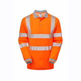 PULSAR LIFE LFE903 / LFE904 Long Sleeve Hi-Vis Polo Shirt