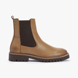 Barbour HARMBY Womens Chelsea Boots Chestnut