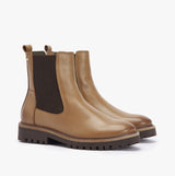 Barbour HARMBY Womens Chelsea Boots Chestnut