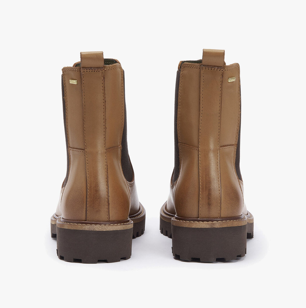 Barbour HARMBY Womens Chelsea Boots Chestnut