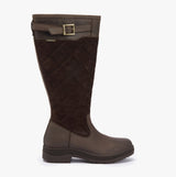 Barbour OAK Womens Waterproof Tall Boots Brown