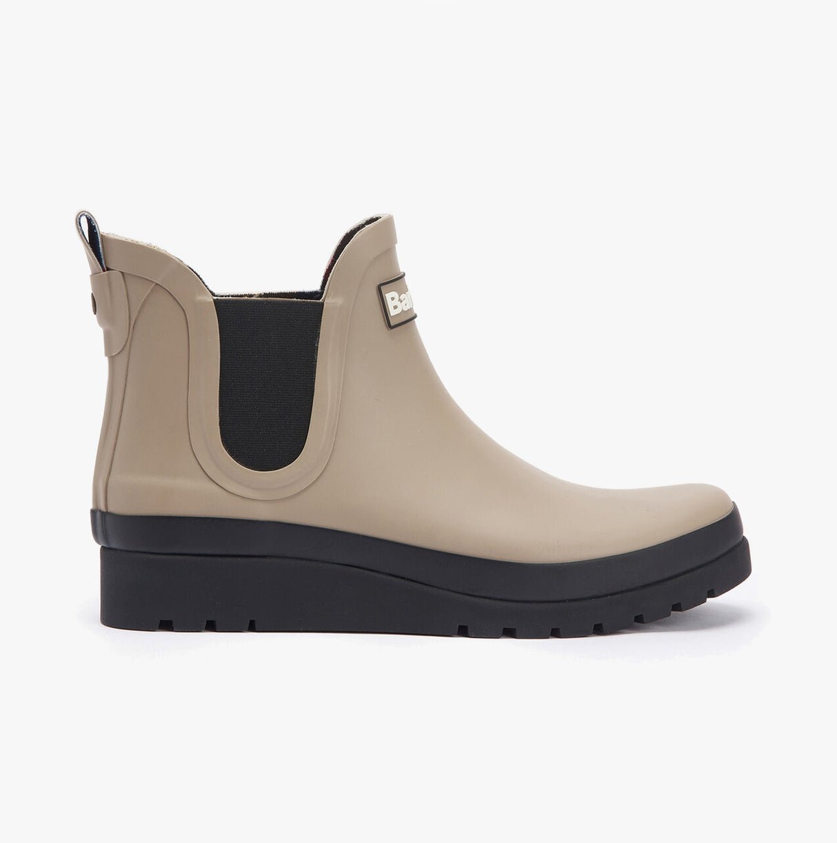 Barbour CLIFTON Womens Chelsea Wellies Light Trench/Black