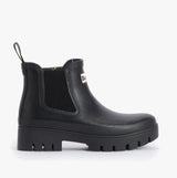 Barbour HALTON Womens Chelsea Wellies Black