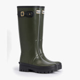 Barbour SNOWDON Womens Tall Wellies Olive/Black