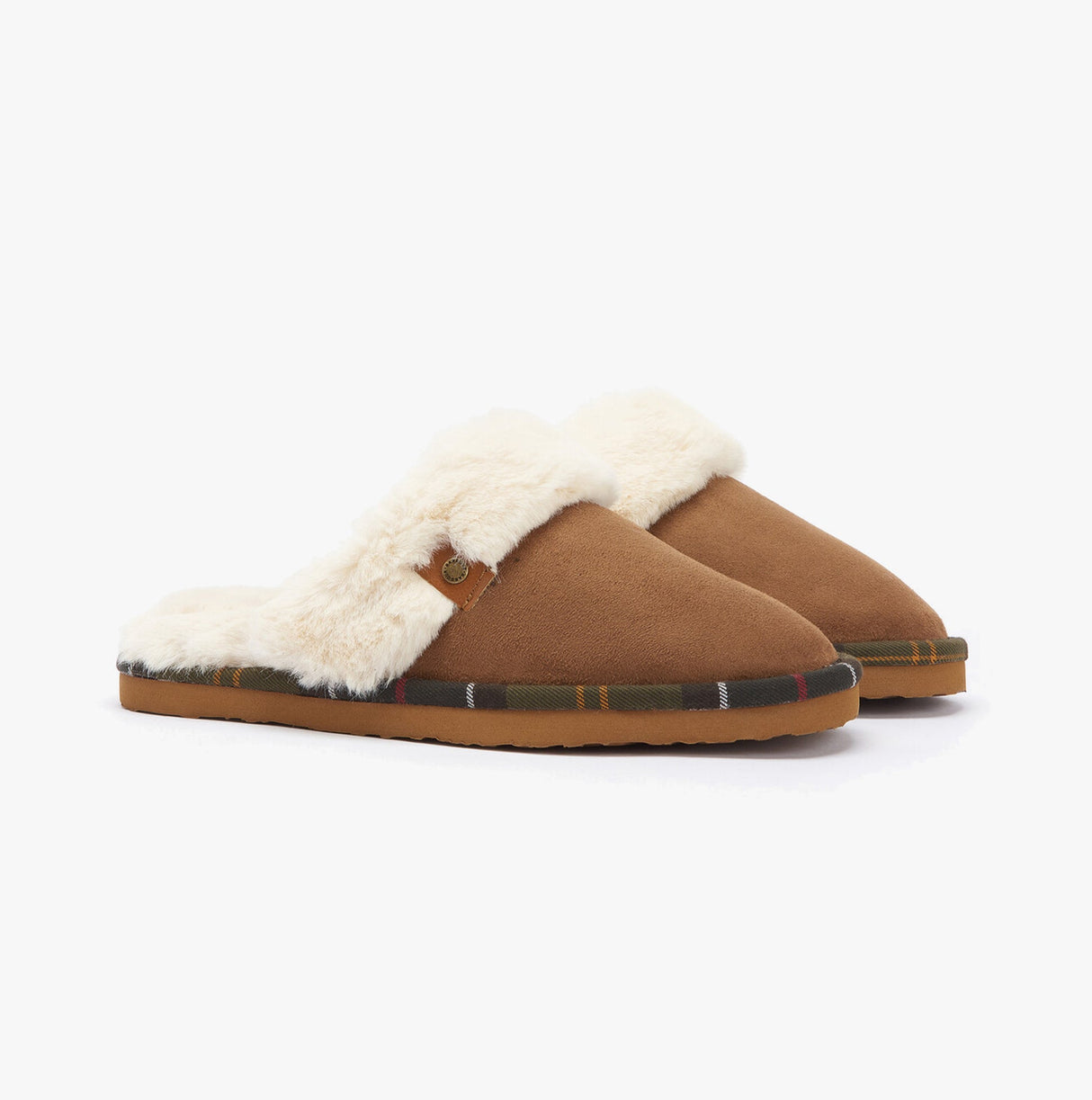 Barbour CLAUDIA Womens Mule Slippers Camel