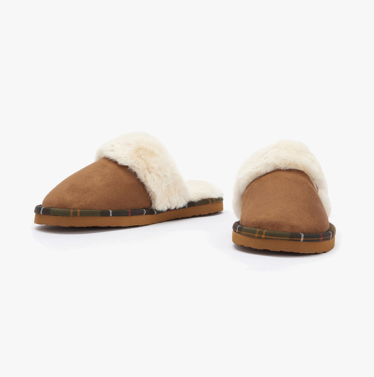 Barbour CLAUDIA Womens Mule Slippers Camel