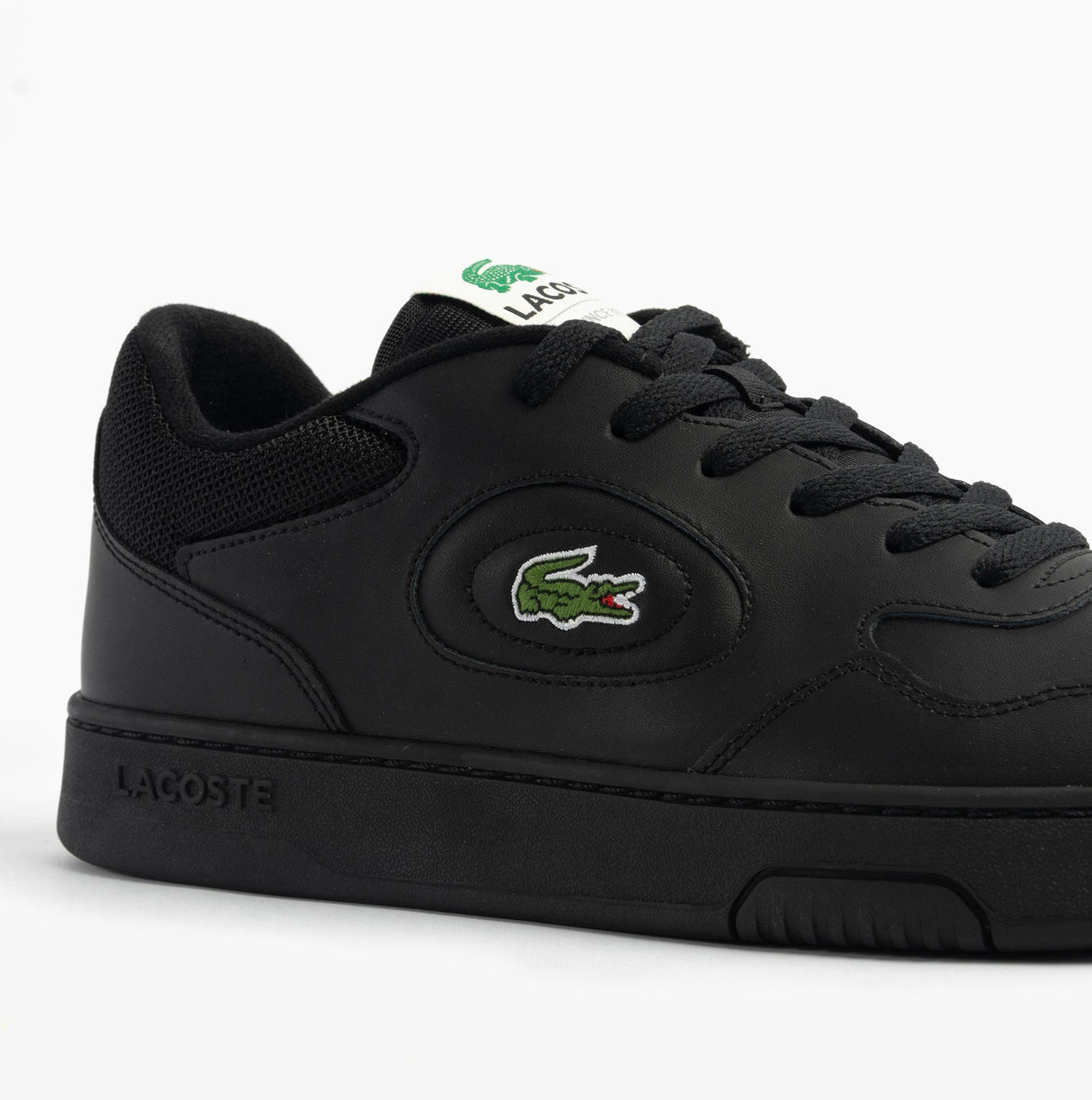 Lacoste LINESET Mens Trainers Black/Black