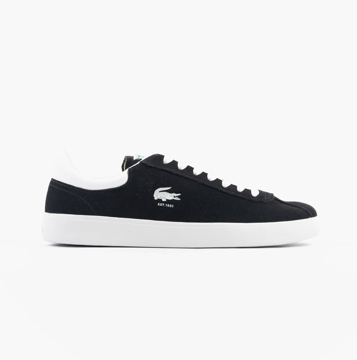 Lacoste BASESHOT Mens Trainers Black/White