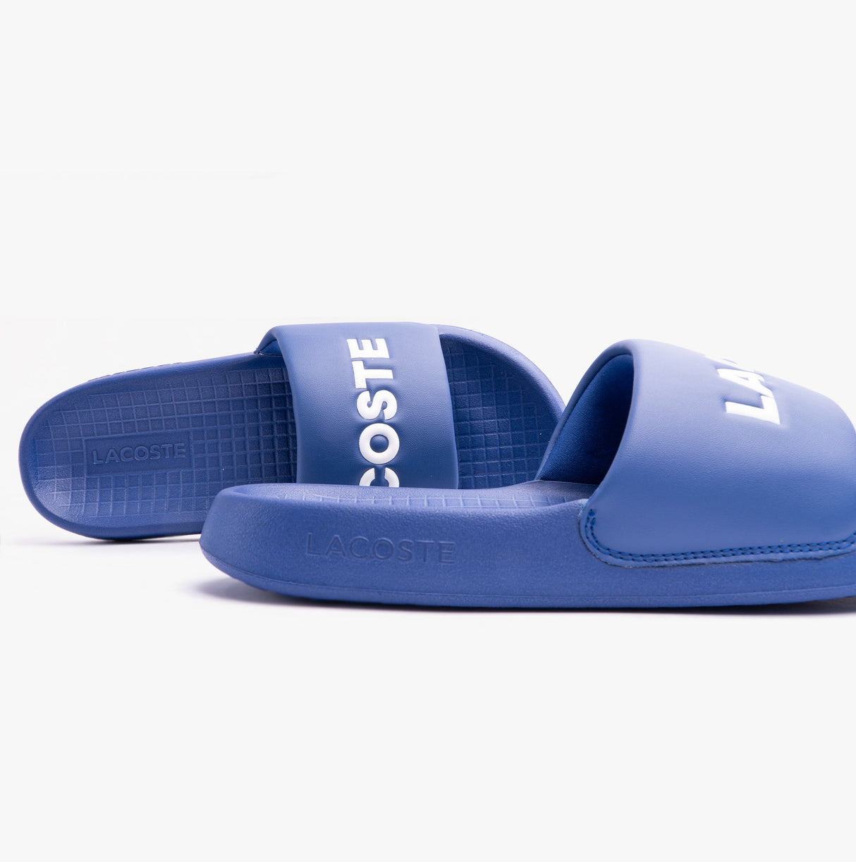 Lacoste SERVE SLIDE 1.0 124 2 Mens Slides�Blue