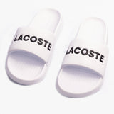 Lacoste SERVE SLIDE 1.0 124 2 Mens Slides�White/Black