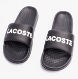 Lacoste SERVE SLIDE 1.0 124 2 Mens Slides Black/White
