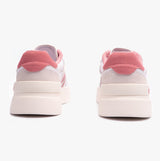 Lacoste L002 EVO 124 1 Womens Trainers White/Light Pink