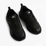 Lacoste L003 EVO Mens Performance Trainers Trainers Black